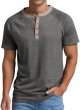 Mens Long/Short Sleeve T-Shirt Cotton Casual Shirt