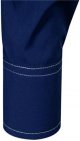 Mens Fashion Casual Solid Color Asymmetric Inclined Placket Pile Shirt Fashion Casual Long Sleeve Shirt House