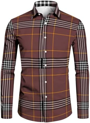 New Woven Long Sleeve Shirt Men's Shirt Ironing Slim Solid Color Casual Men's Wear Casual Tops Men