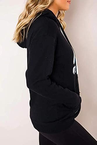Women's Hoodies Long Sleeve Shirt Casual Graphic Tee Shirt Lightweight Sweatshirts Fall Clothes for Women Tops