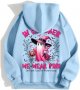 Women's Halloween Stand Alone In October We Wear Witch Breast Cancer Awareness Print Hoodie Fallout Hoodies for