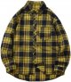 Men's Plus Size Casual Plaid Long Sleeved Shirt Bulk Long Sleeve Shirts