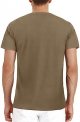 Mens Fashion Shirts Long Sleeve Button Cotton T-Shirt with Pocket