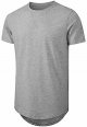 Mens 3 Pack T-Shirt Cotton Longline Classic Top