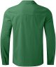 Men's Casual Autumn Long Sleeve Loose Fit Cotton Linen Button Down Shirt 5 Apparel