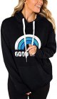 Women's Hoodies Long Sleeve Shirt Casual Graphic Tee Shirt Lightweight Sweatshirts Fall Clothes for Women Tops