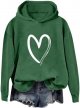 Christmas Sweatshirts For Women Cute Prints Lightweight Pullover Tops Print Hoodies Sweatshirt Tops Quilter