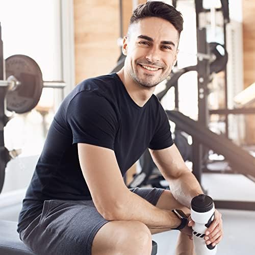 5/7 Pack Workout Shirts for Men Quick Dry Moisture Wicking Mens Gym Shirts Athletic T-Shirts