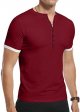 Mens Casual Slim Fit Basic Short Sleeve Fashion Summer T-Shirt