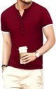 Mens Casual Slim Fit Basic Short Sleeve Fashion Summer T-Shirt