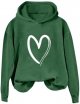 Christmas Sweatshirts For Women Cute Prints Lightweight Pullover Tops Print Hoodies Sweatshirt Tops Quilter