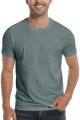 Mens Bamboo Viscose T Shirt Ultra Soft Plain Tshirts for Men Cooling Crew Neck Casual Basic Tee Shirt Undershirt
