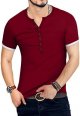 Mens Casual Slim Fit Basic Short Sleeve Fashion Summer T-Shirt