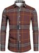 New Woven Long Sleeve Shirt Men's Shirt Ironing Slim Solid Color Casual Men's Wear Casual Tops Men