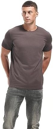 Crew Neck Tees Premium Men's T-Shirts - Soft and Fit Mens T-Shirt - Casual Stylish Tee for Men S - 4XL