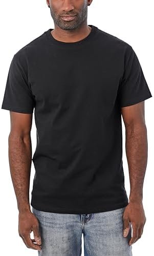 Men's Super Heavy (245GSM/8.6oz) Soft100% Cotton Short Sleeve Crew Neck T-Shirt, Multipack Available, S~2XL