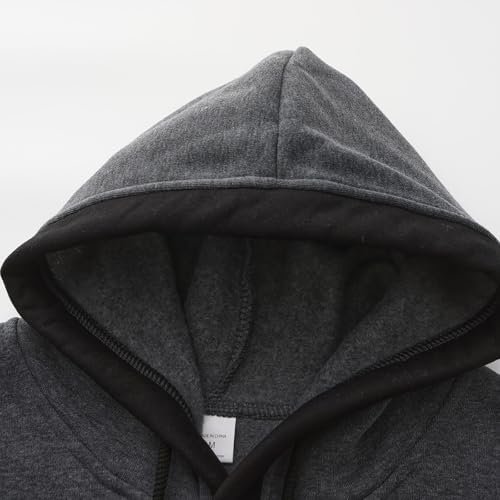 Winter Splice Tops Sleeve Blouse Men's With Zip Cap Long Sweater Men's Coats Jackets 12 Gift