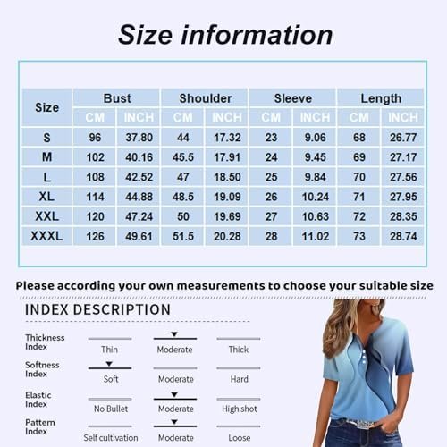 Womens Tops Neck Buttons Sexy Shirts Short Sleeve Dressy Blouses Geometric Print Sweatshirts Clothes Lady Long